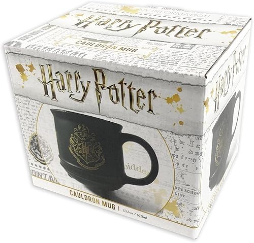 Miniatura 4 de Pyramid International Harry Potter 3D Hogwarts Crest - Taza de caldero de cerámica en caja de presentación, producto oficial