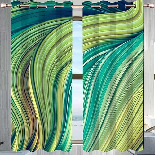 Miniatura 6 de Cortinas doradas y blancas, cortinas temporales de puerta para Ventanas de Cuarto 85 pulgadas de ancho por 85 pulgadas de alto