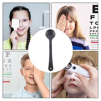 Vision Test Eye Occluder,Optometry Optic Instrument - Portable Non-Slip Occluder for Orthoptist Optometrist Ophthalmologist