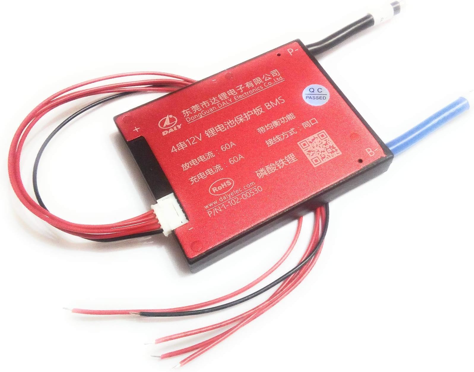 12V 4s LiFePO4 15A/60A/100A BMS PCB PCM Battery Protection Board Same Port (60A)