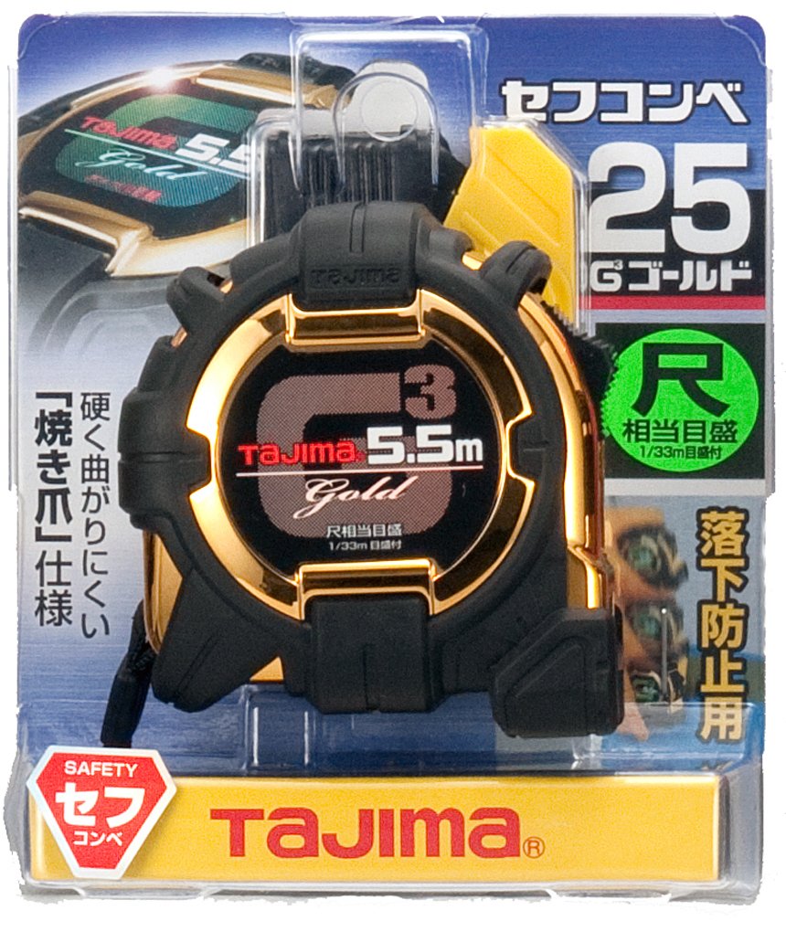 タジマ Tajima スケール セフコンベ ロック-25 メートル目盛×3個 Amazon.co.jp: タジマ(Tajima) コンベックス 5.5m×25mm