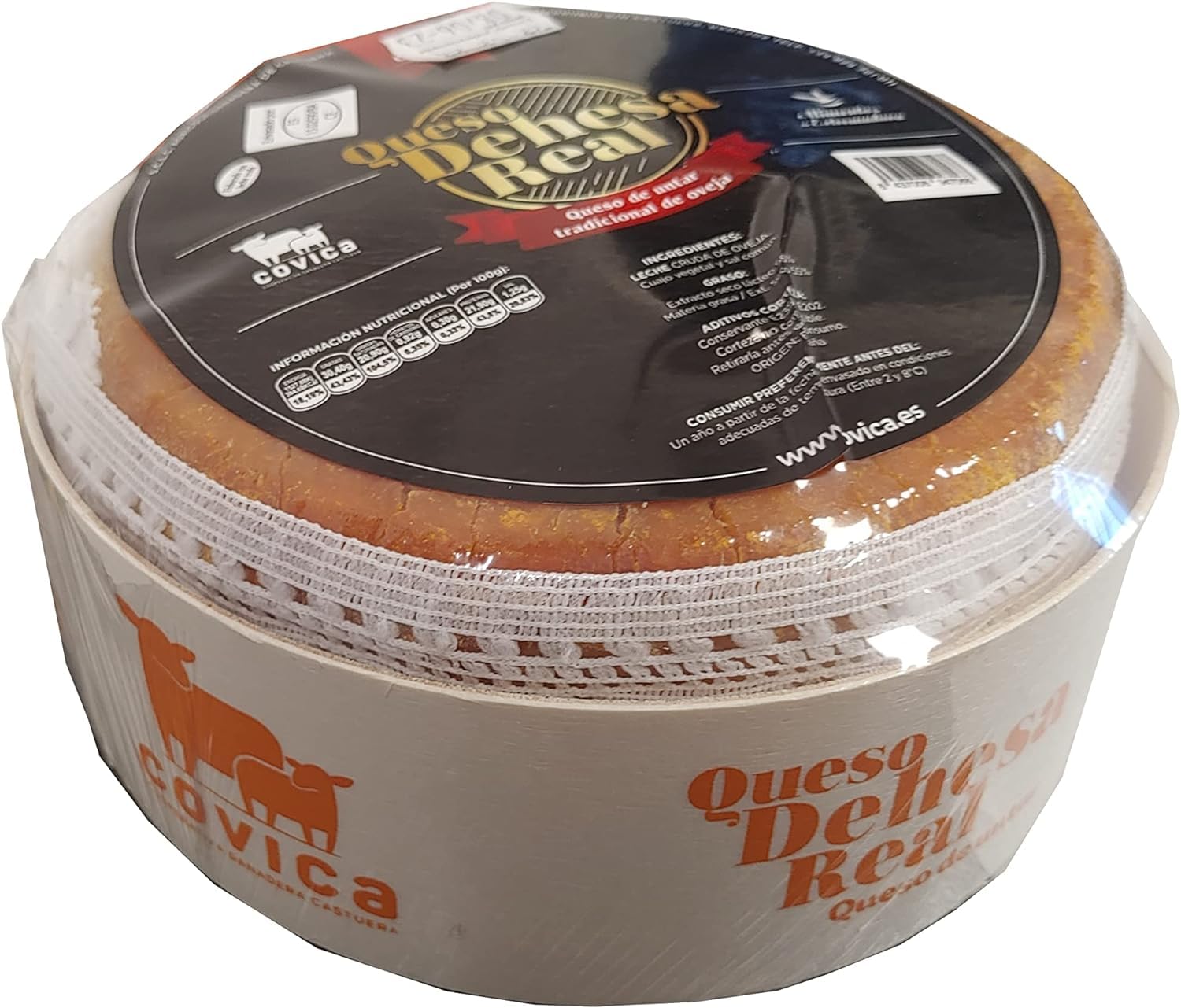 Dehesa Real Queso de la Serena de Extremadura 850 g queso para untar oveja