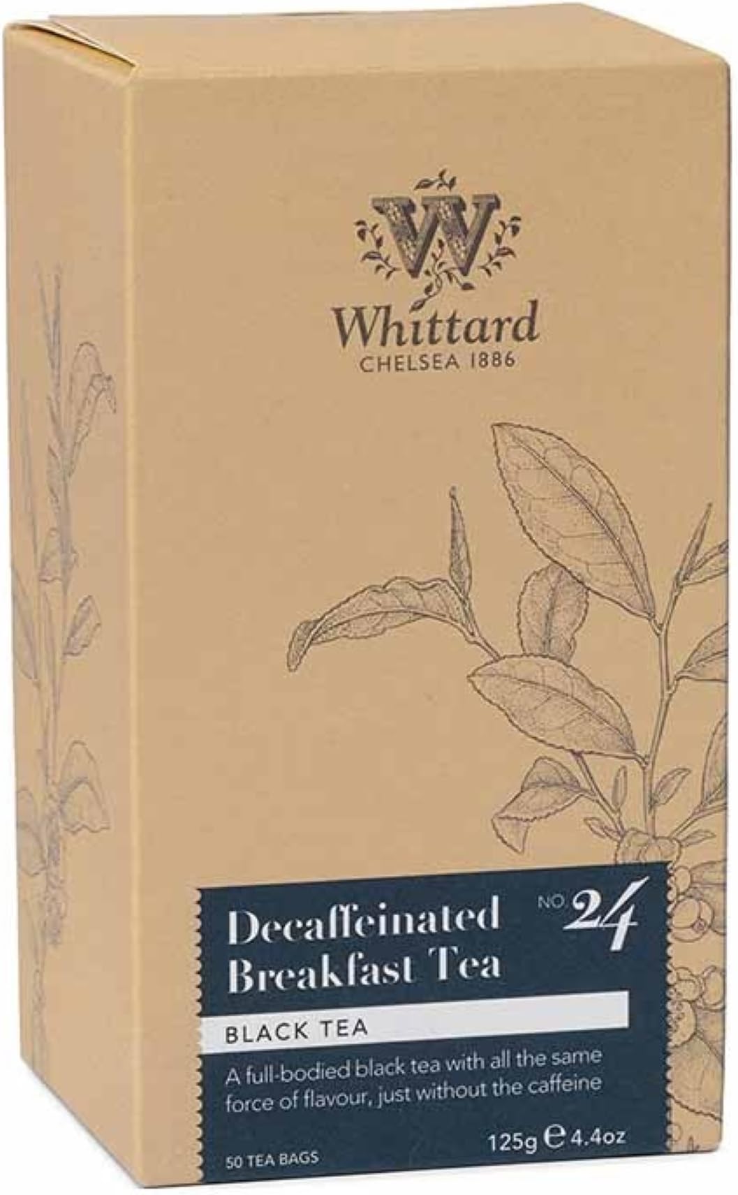Tea Decaffeinated Breakfast Tea 50 Traditional Teabags