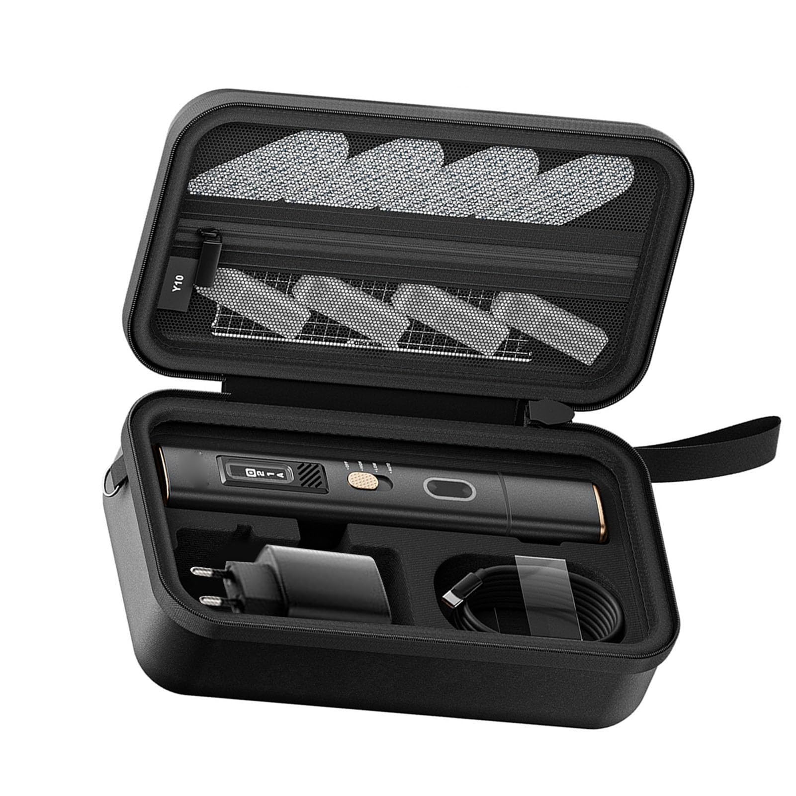 FILFEEL Taglierina da 40 KHz per Stampa 3D di Circuiti Stampati PCB Utensile da Taglio Portatile Portatile con Display Punta da 30° a Doppia modalità e 50 Lame di Ricambio (Spina europea)