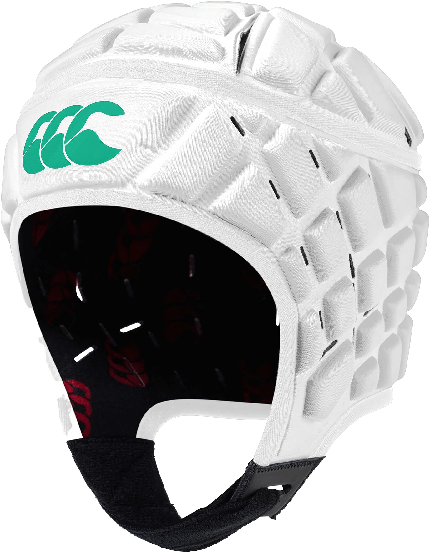 Canterbury Adult Unisex Raze Headguard Headguards, White/Deep Mint, L