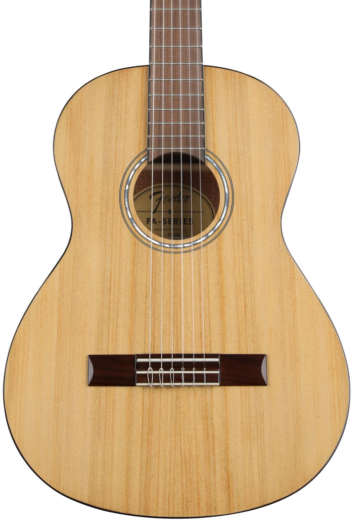 Amazon.com: Fender FA-15 3/4 Scale Nylon-string Acoustic Guitar