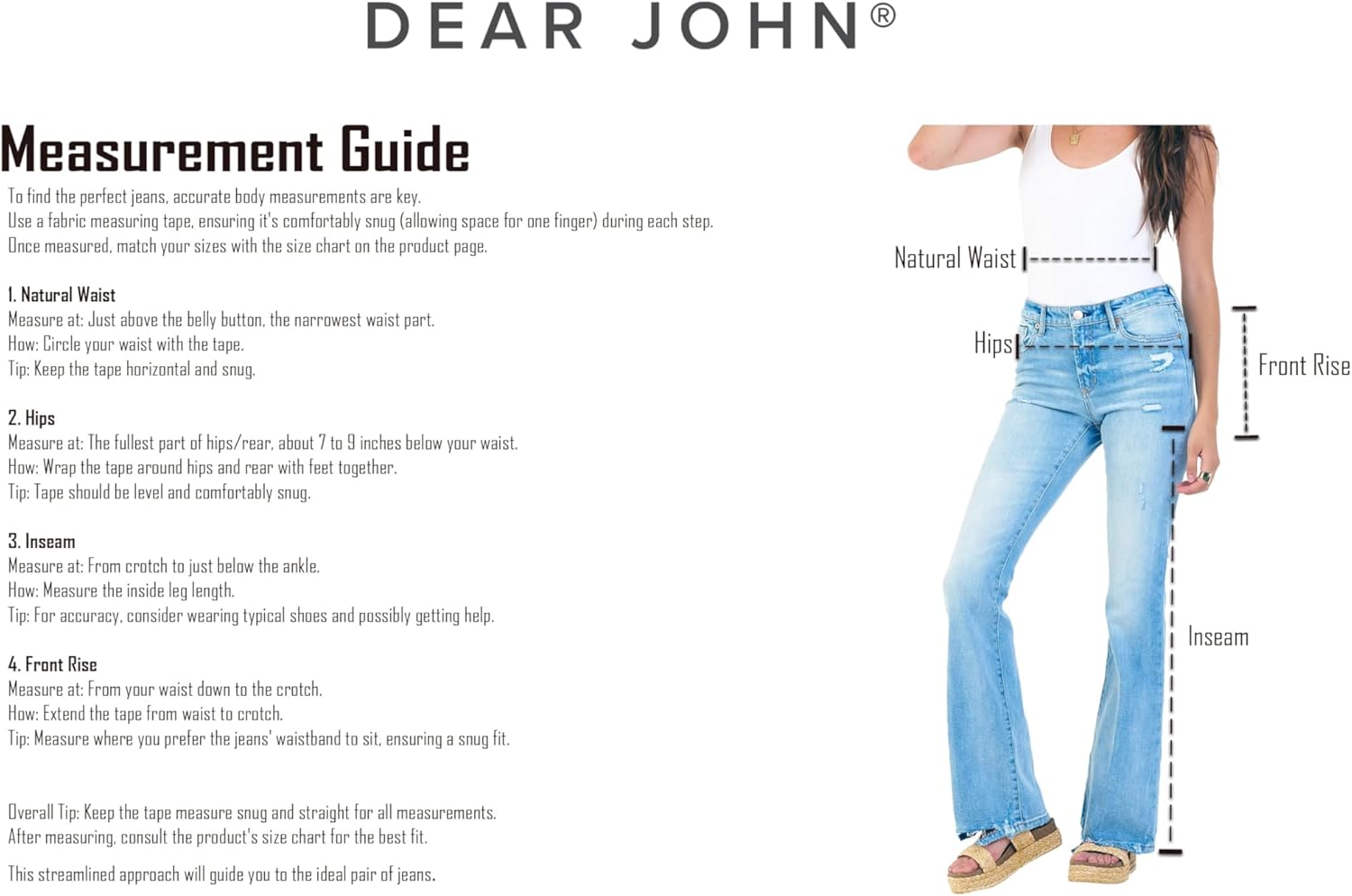 DEAR JOHN Fiona Women's Pants Wide Leg High Rise - Image 7