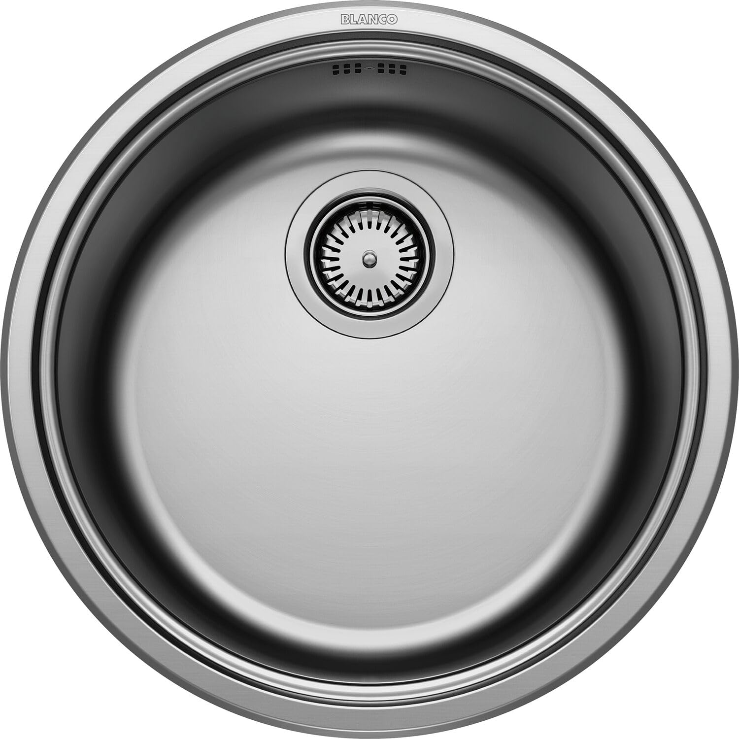 Blanco 513306 | Fregadero de cocina de acero inoxidable RONDOSOL | Color : acero inoxidable