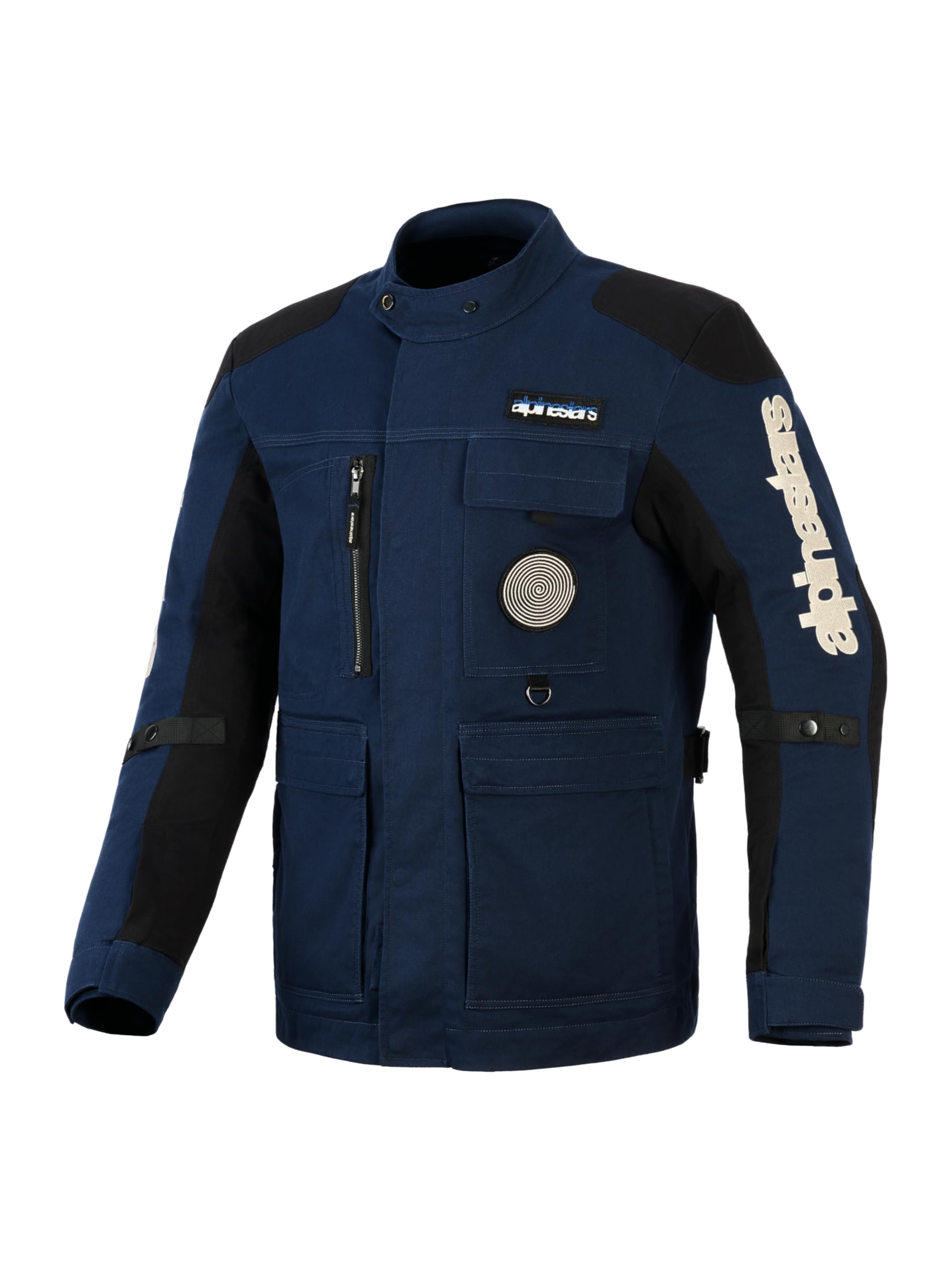Alpinestars Dice Kurtka tekstylna motocyklowa, ciemnoniebieski/czarny, L