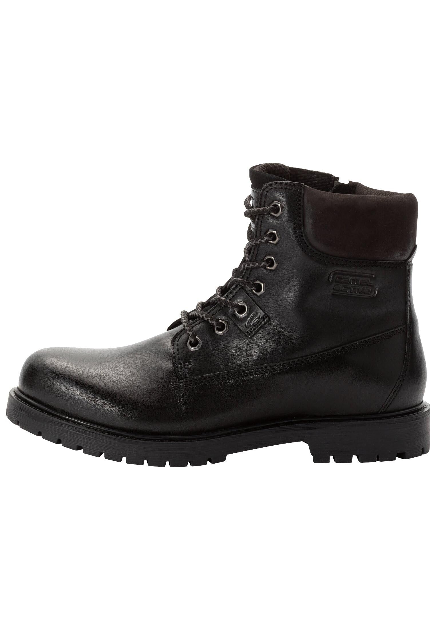 camel active Women's CATR201-100100 Fashion Boots, 37 EU, black, 5 UK