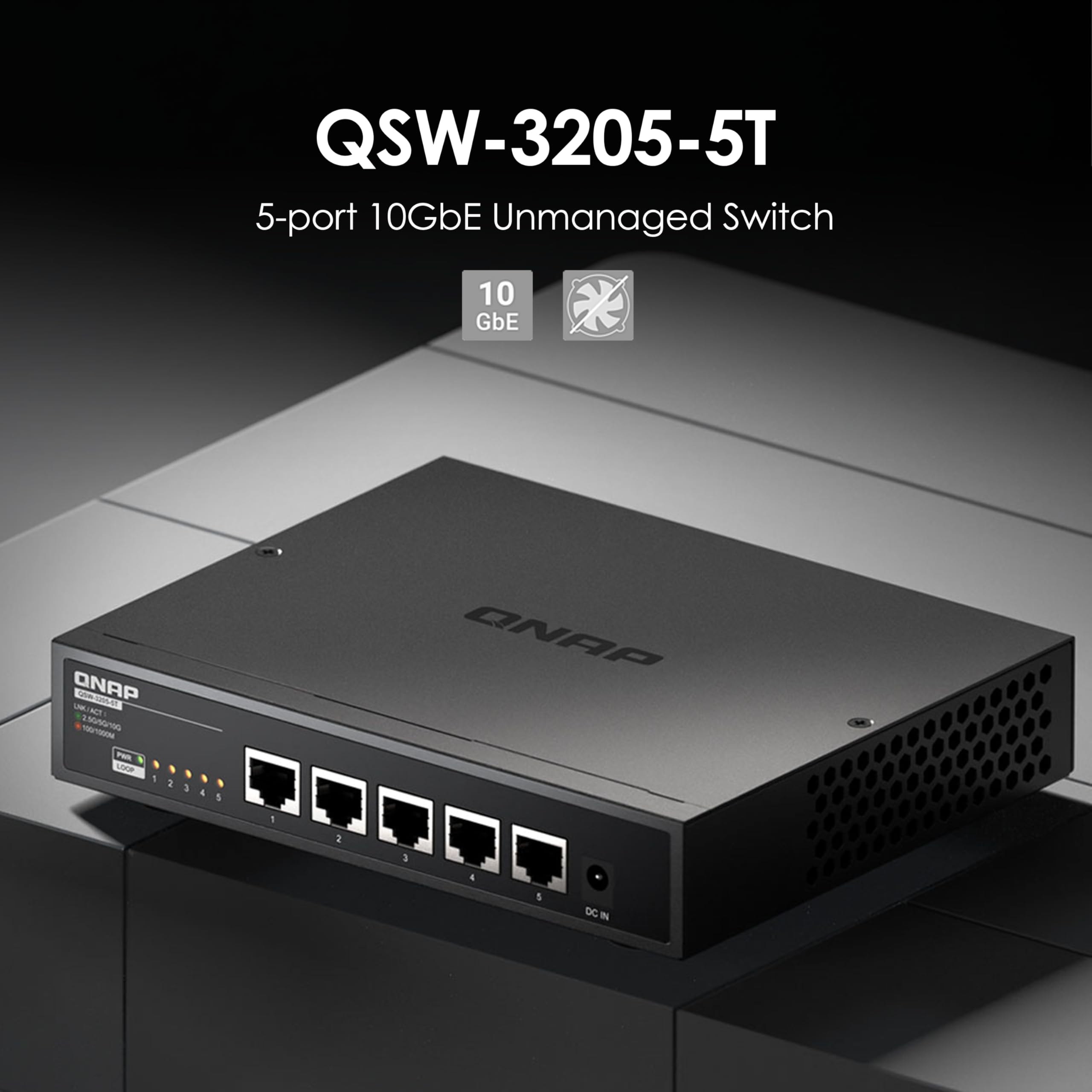 Amazon | QNAP(キューナップ) 5つの10GBASE-Tポートを備えたアン