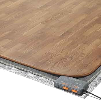 Amazon | 木目調ホットカーペット・カバー ウッディ 1畳用