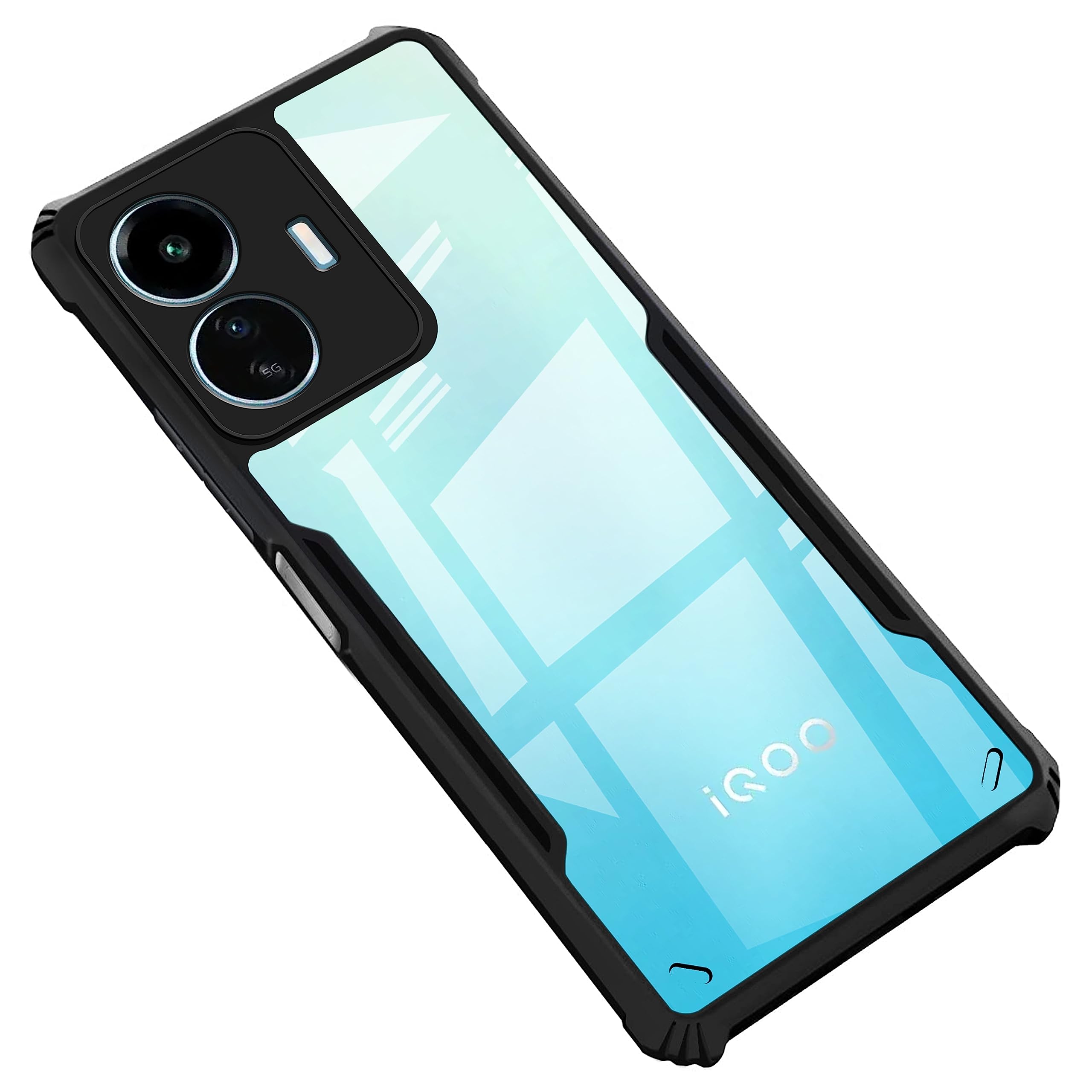 Amazon Brand - Solimo Back Case Cover for iQOO Z6 Lite 5G (Polycarbonate_Matte Black) (B0C8HPG4JR) Amazon Price History, Amazon Price Tracker