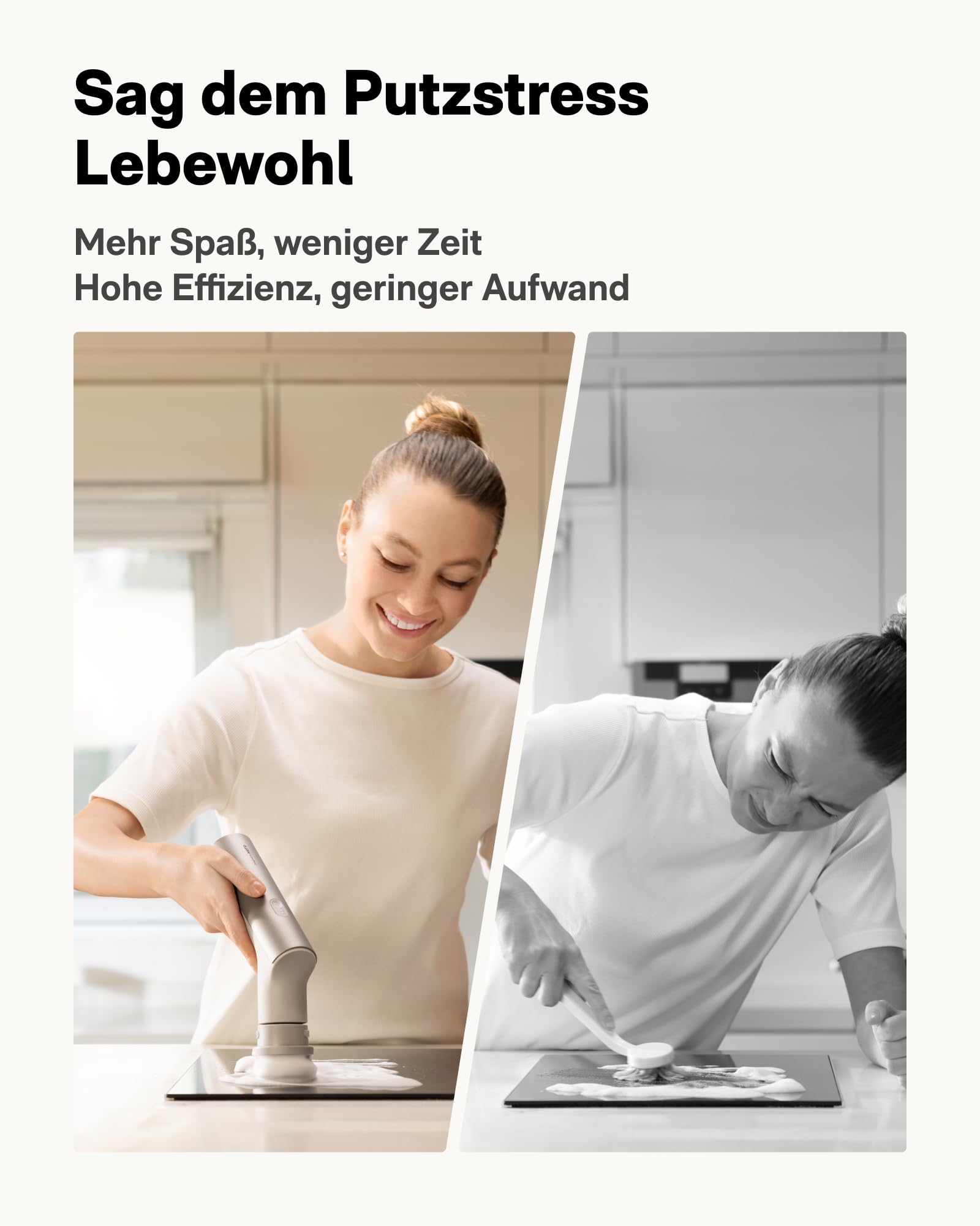 HOTO Elektrische Reinigungsbürste, Küchenbürsten, IPX7 wasserdichte, USB-C | Kabellose Putzbürste für Bad, Power-Schrubber mit 9 Bürstenköpfen für Küche, Spüle, Dusche und Fliesen, Bad Gadgets