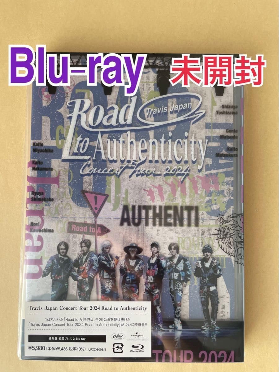 Travisjapan トラジャ Blu-ray Road to Authentici 通常盤 LIVE