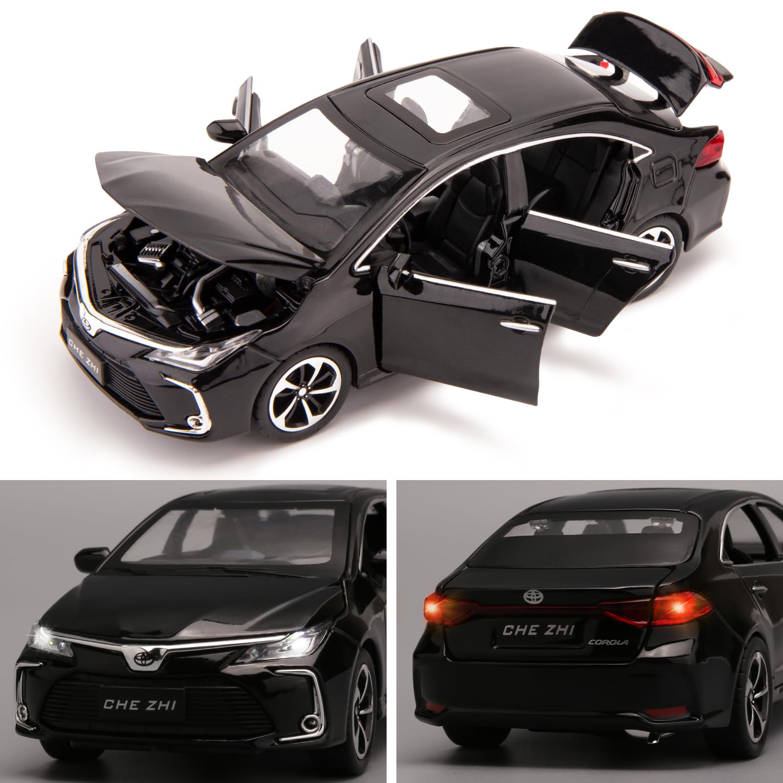 Amazon.com: BDTCTK Compatible for 1:32 Corolla Model Car, Zinc