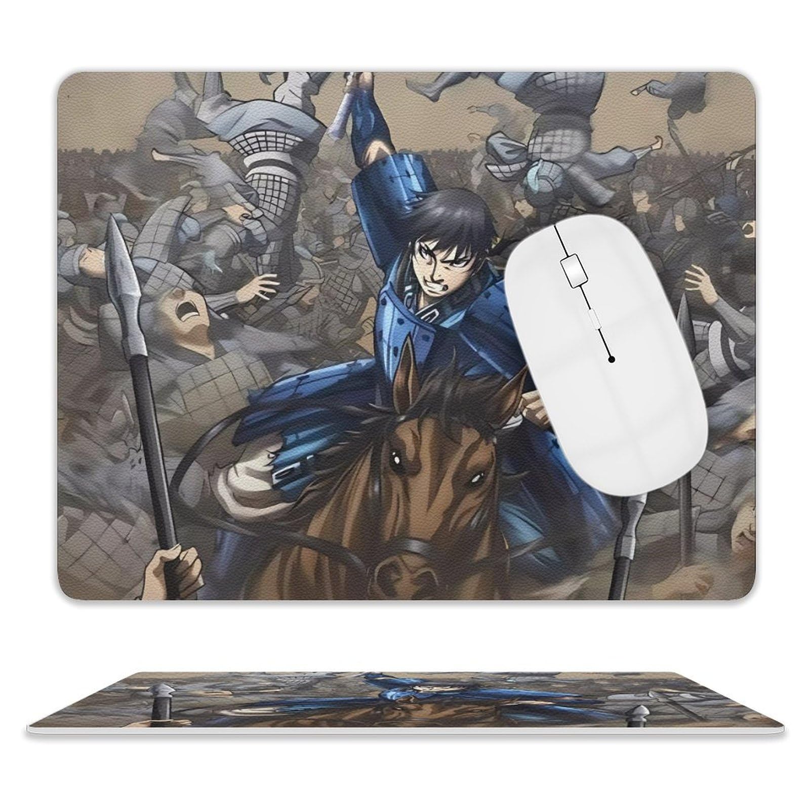 Amazon.co.jp: キングダム マウスパッド レザー 防水 滑り止め 小型