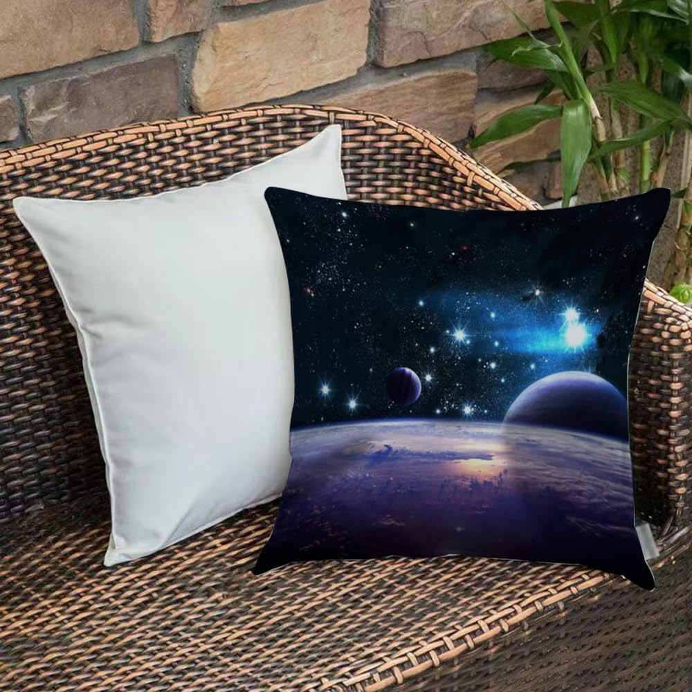 Housses De Coussin D'extérieur Imperméables 45,7 X 45,7 Cm, Lot De 4 Taies Oreiller Decoratives Bleues Pour Patio Jardin 97126529 Housses De Coussin D'extérieur Imperméables 45,7 X 45,7 Cm, Lot De 4 Taies Oreiller Decoratives Bleues Pour Patio Jardin 97126529