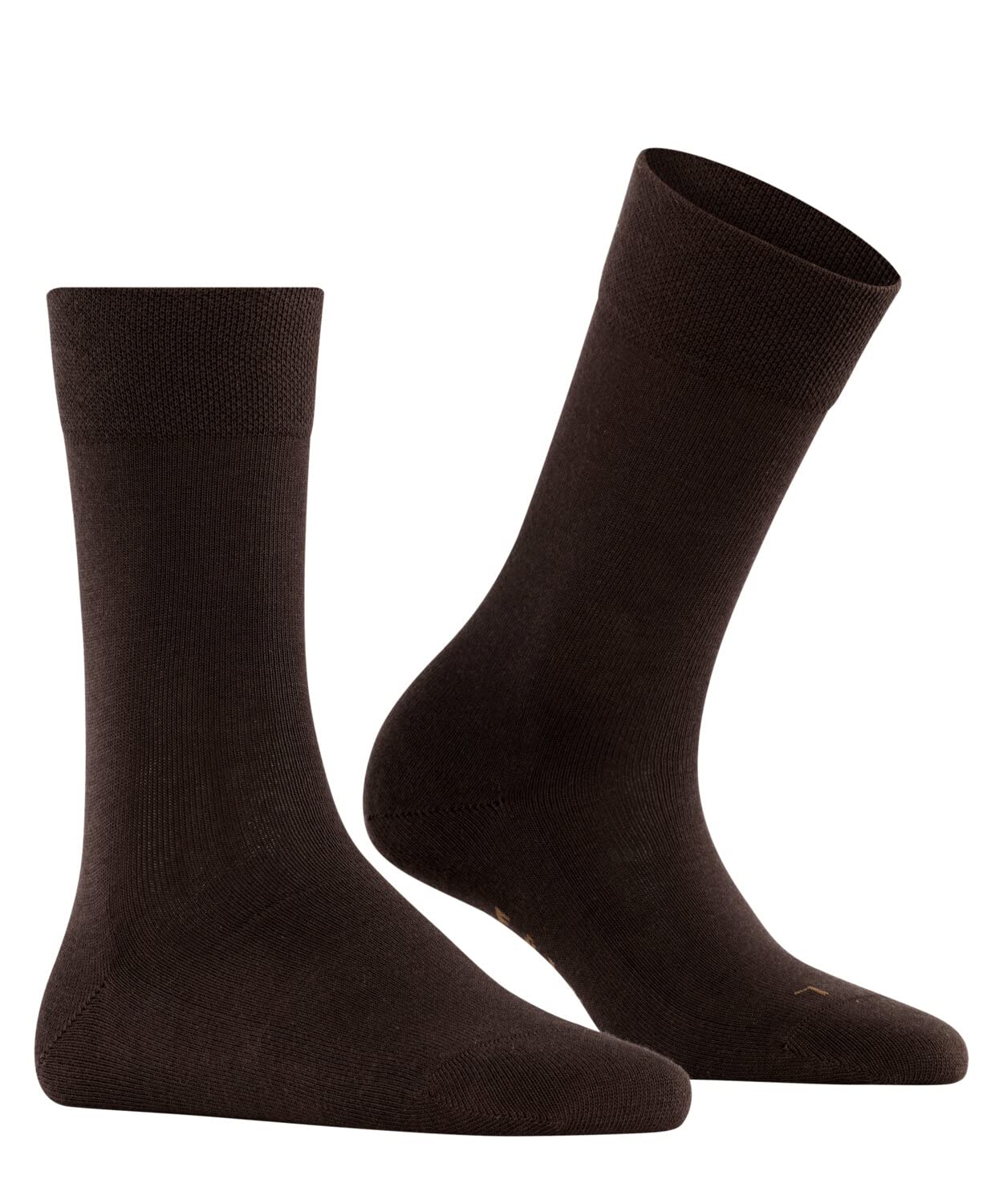 FALKE Sensitive London W So coton non-comprimantes 1 paire, Chaussettes Femme, Marron Dark Brown 5233, 39-42
