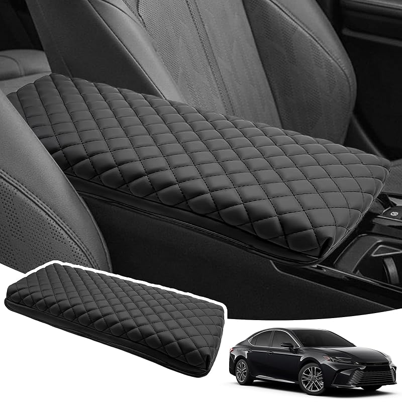 Capa para Apoio de Braço do Console Central Toyota Camry 2025 e 2026 em Couro