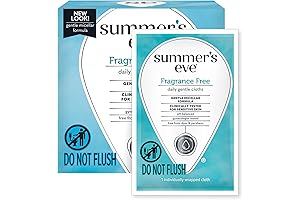 Summer's Eve Fragrance Free Gentle Daily Teen Feminine Wipes