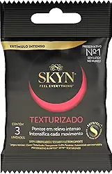 SKYN Preservativo Texturizado Com 3 Unidades