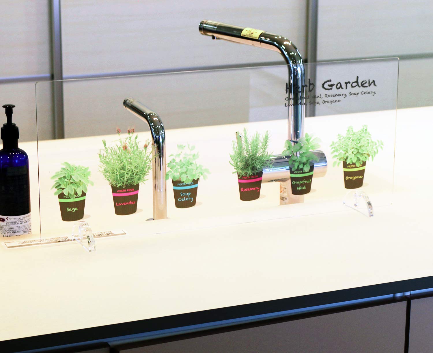 【在庫セール】キッチン水はねガード アクリルボード 植木鉢ハーブ 60cm Amazon.co.jp: 大和化学 キッチン水はねガード アクリルボード 植木鉢