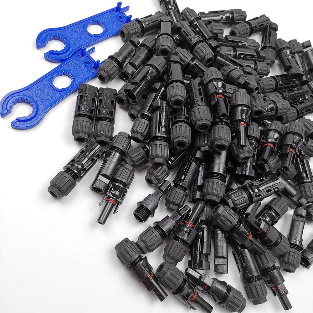 2Y 3Y 4Y Solar Photovoltaic Panel Adaptor Cable Connector Y Type Five Way Parallel Connection 1Pcs(50 Pairs mc4)