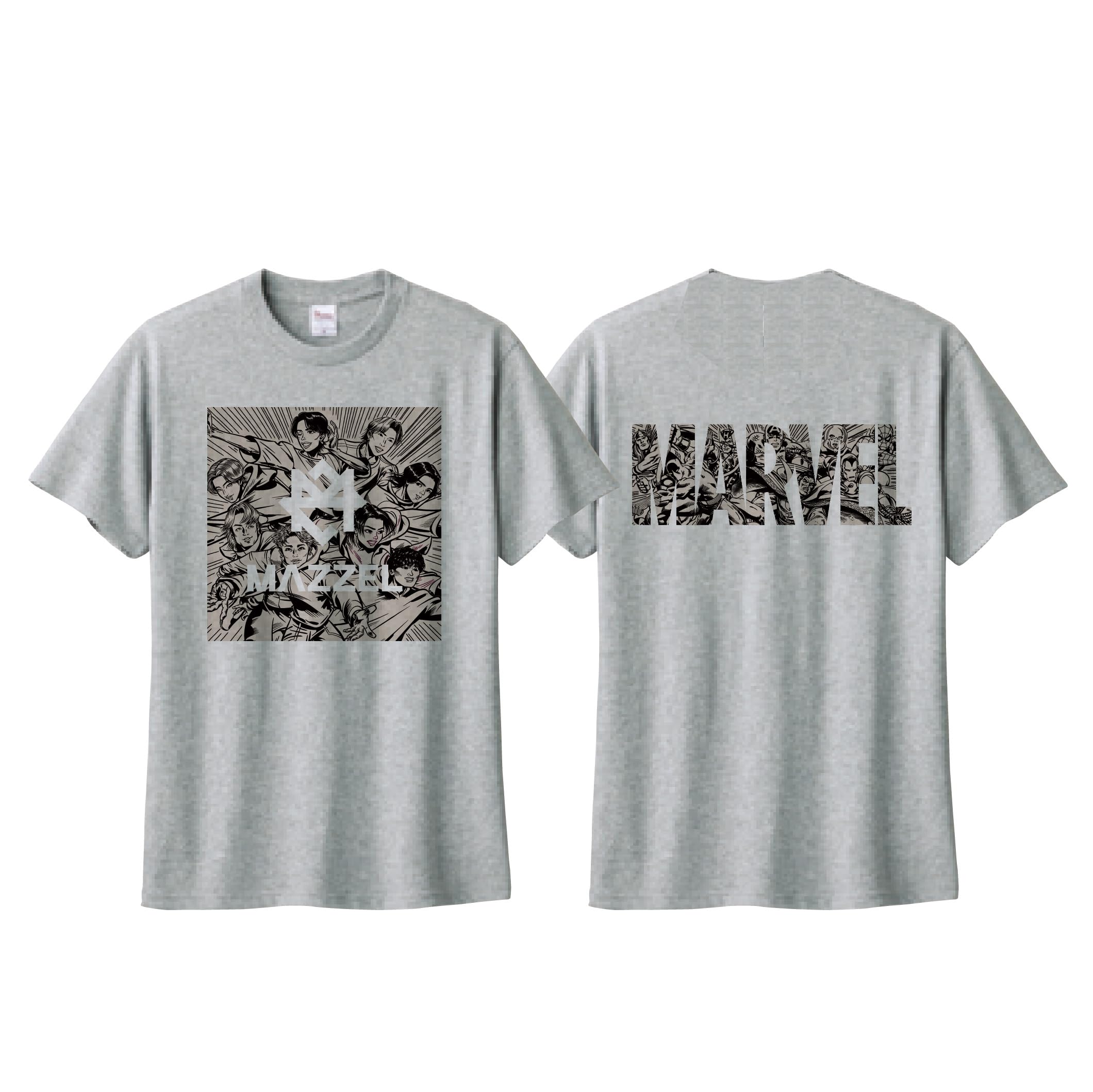 Amazon.co.jp: [スモール・プラネット] マーベル｜マーゼル Tシャツ L