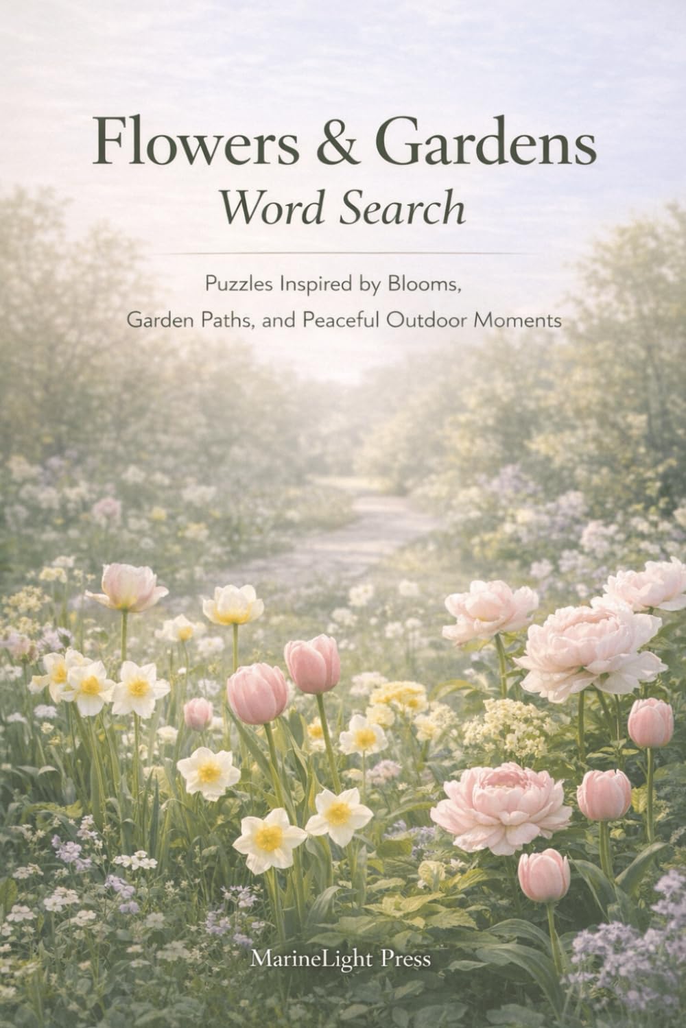 Flowers & Gardens Word Search: Puzzles Inspired by Blooms, Garden Paths, and Peaceful Outdoor Moments