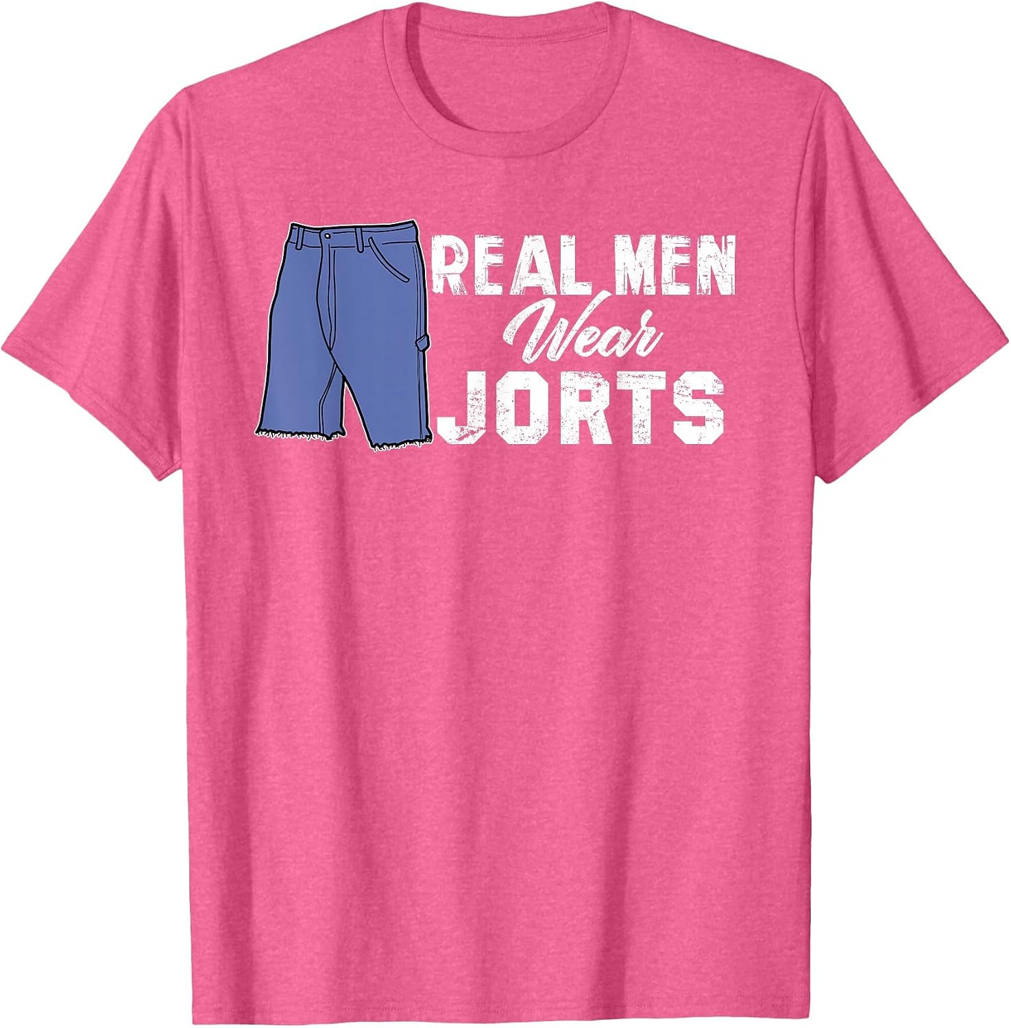 Real Men Wear Jorts Funny Jean Shorts Tee Shirt T-Shirt image 5