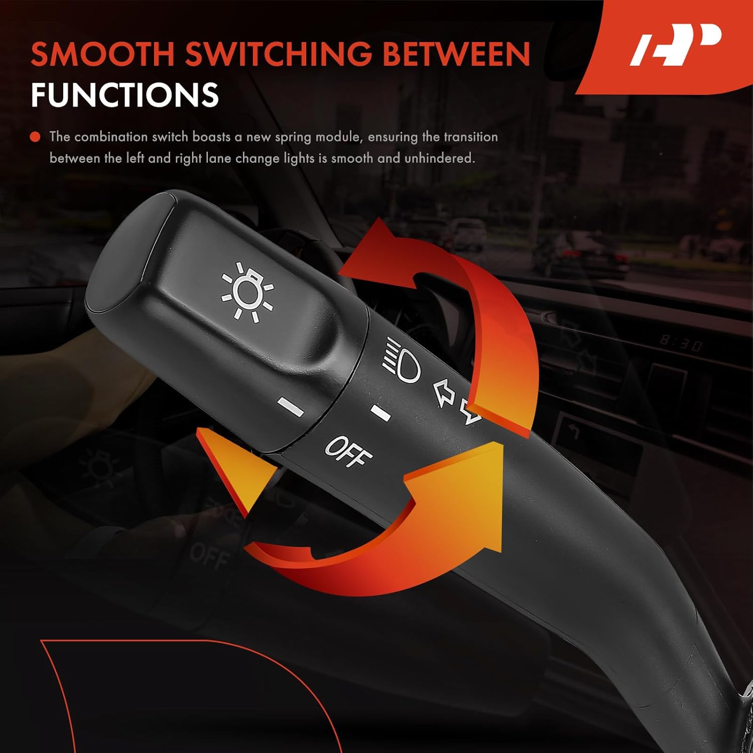 A-Premium Turn Signal Switch Multifunction Switch Lever Compatible with Toyota Camry 1997-2001, RAV4 1996-2000, Sienna 1998-1998, 4Runner 1996-1999, Avalon 1998-1999, Celica 1995-2000