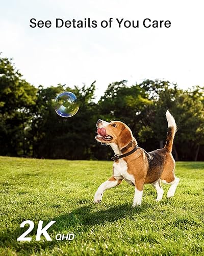 Miniatura 5 de WUUK Cámara exterior adicional, requiere estación base, cámaras de seguridad para el hogar inalámbricas para exteriores, 2K HD, sin tarifa mensual,