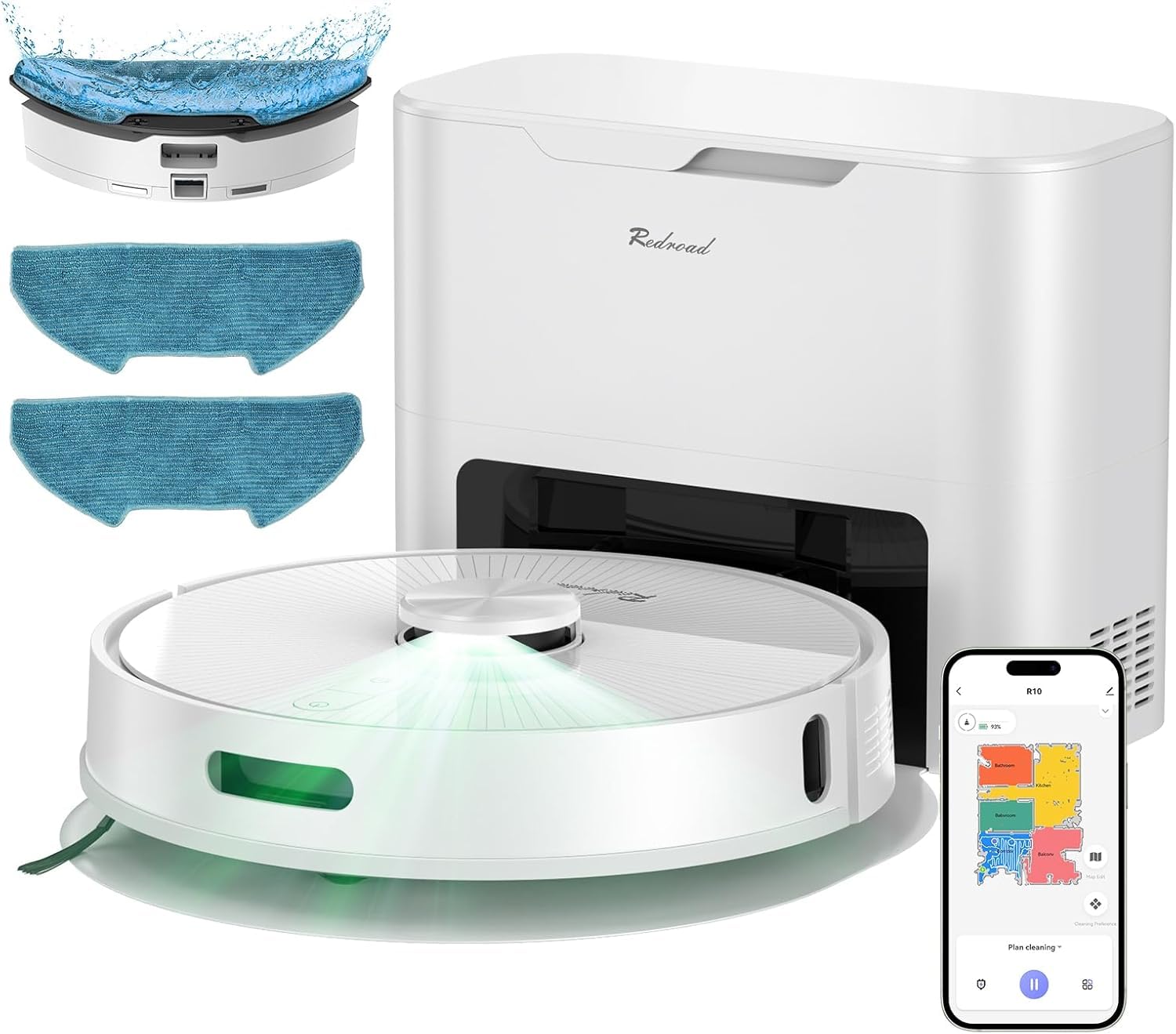 R10 Robot Aspirador Fregasuelos con Mapeo