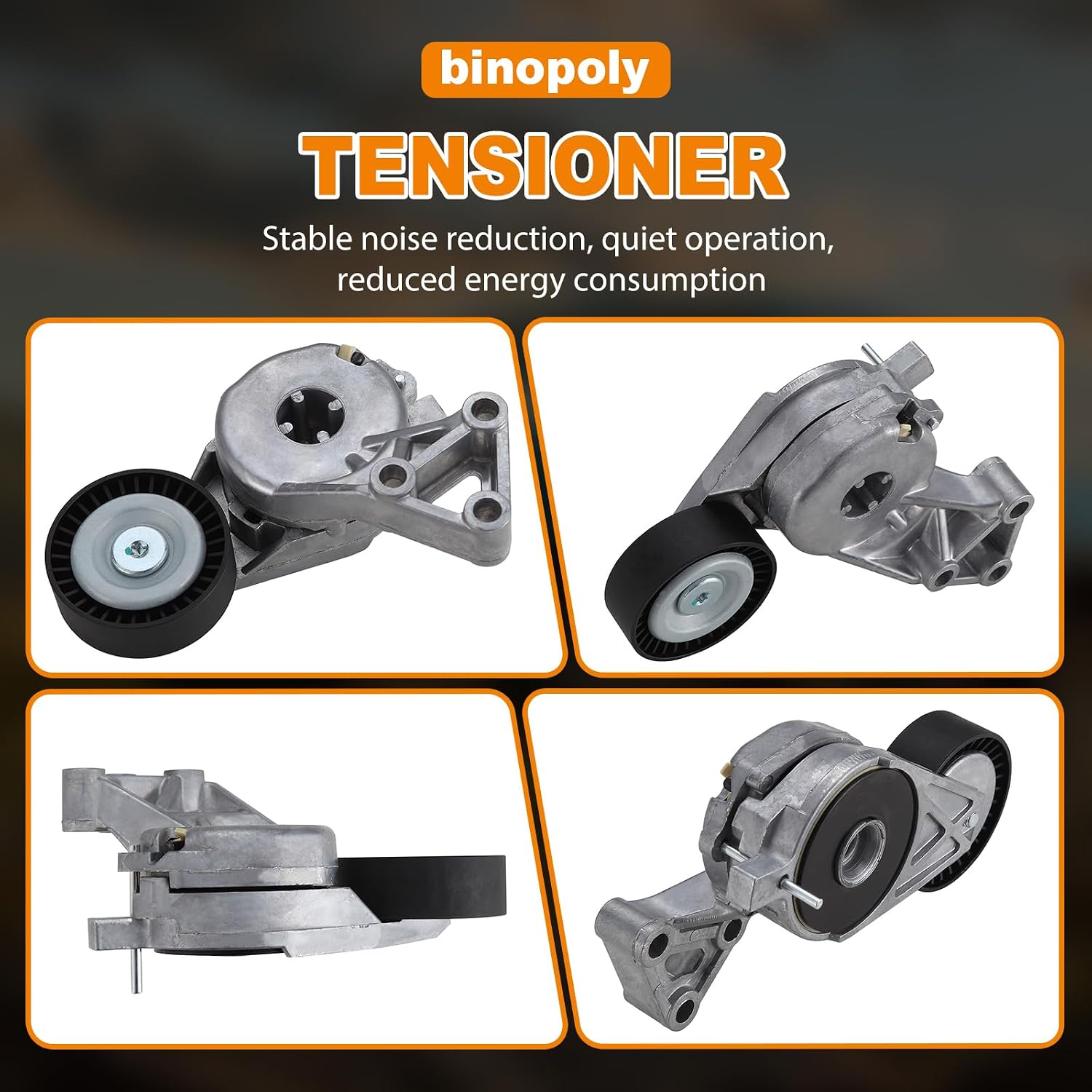 binopoly 38148 Drive Belt Tensioner Assembly With Pulley For 1998-2012 A3/S3/TT Cordoba/Ibiza/Leon/Toledo/Alhambra OE#89284 06A903315D