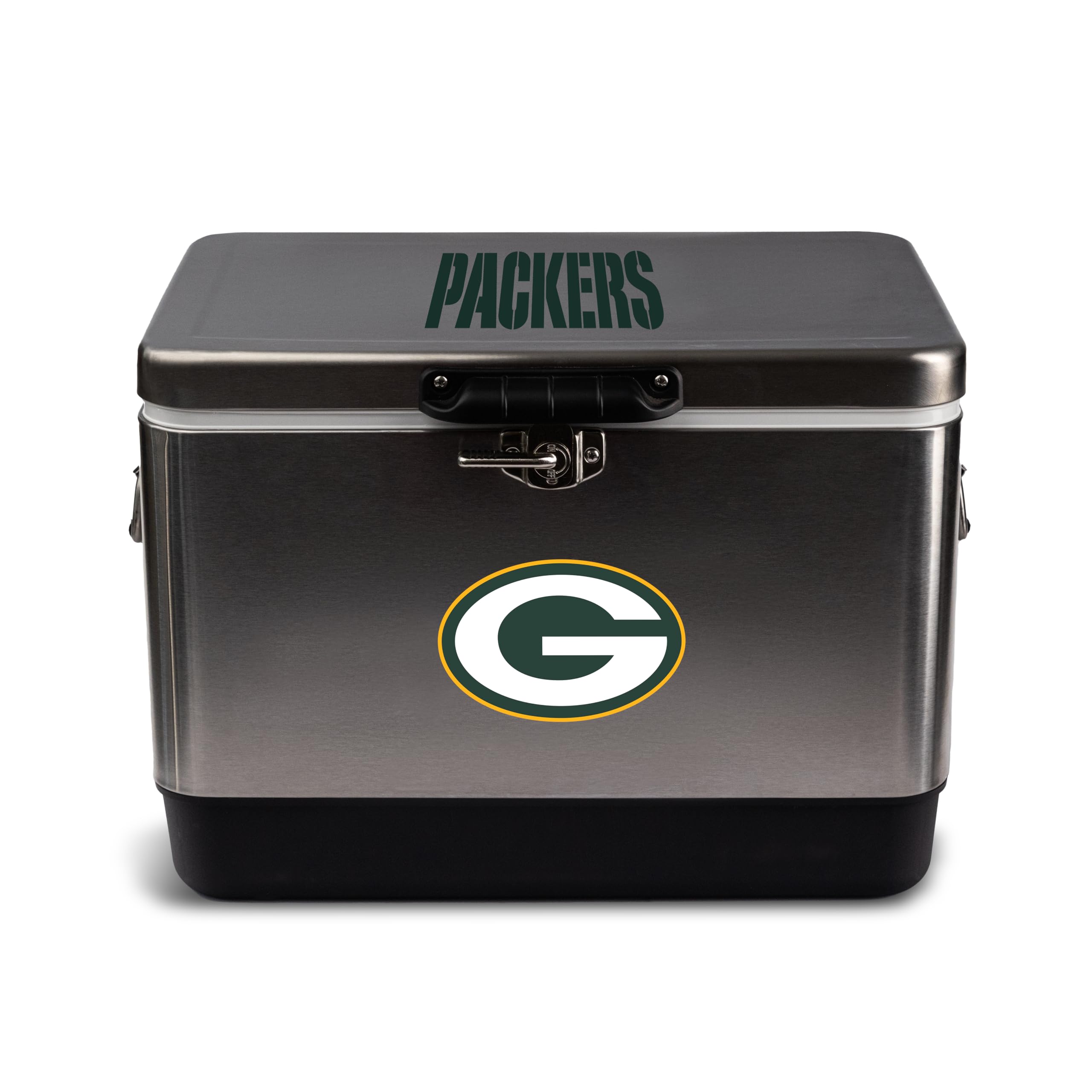 The Memory Company | Licensed NFL 29L Team Logo Stainless Steel Cooler,Greenbay Packers