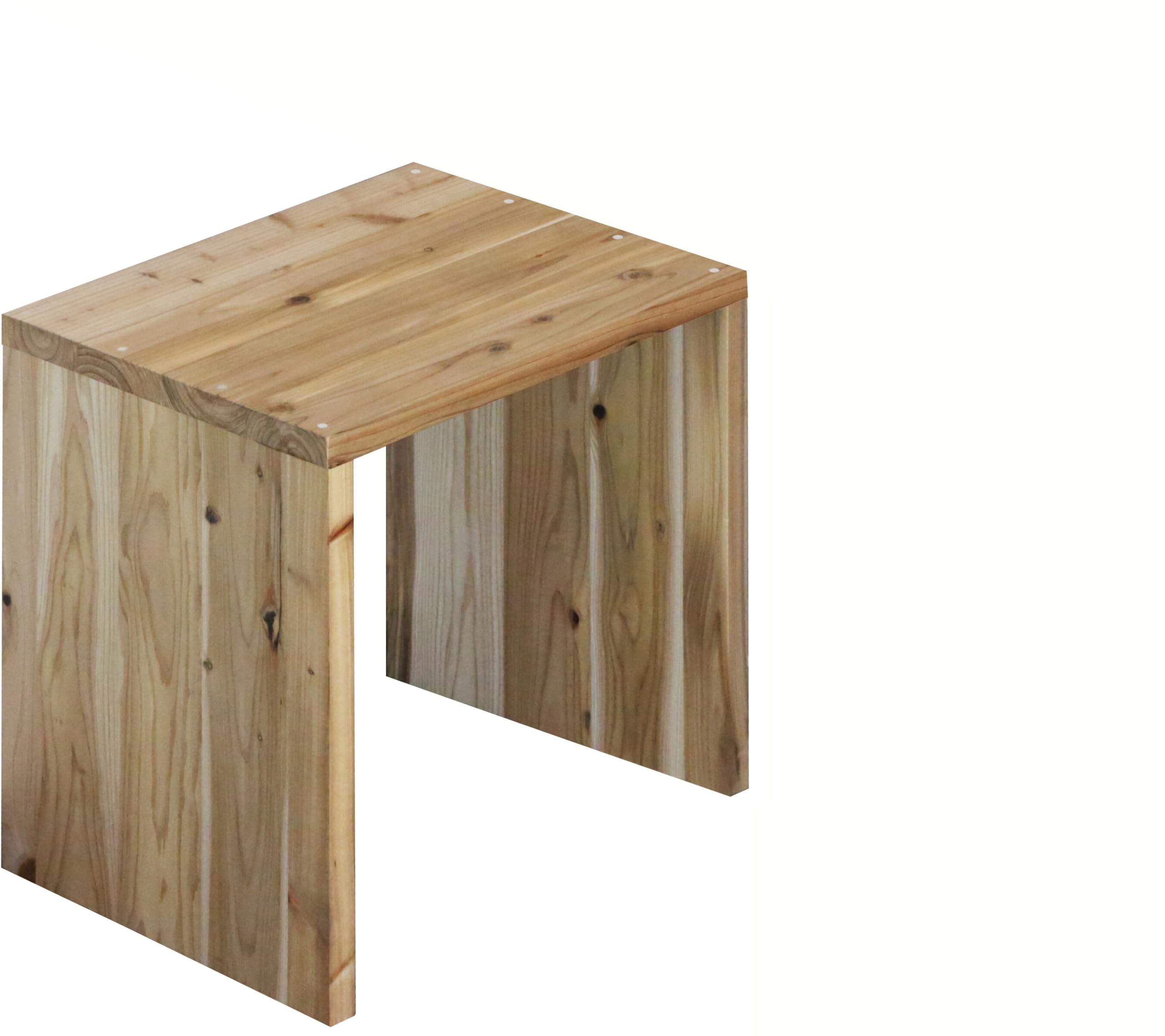 Amazon｜WOODPRO コの字 シェルフ 幅45cm 高さ46cm 奥行40cm 無塗装