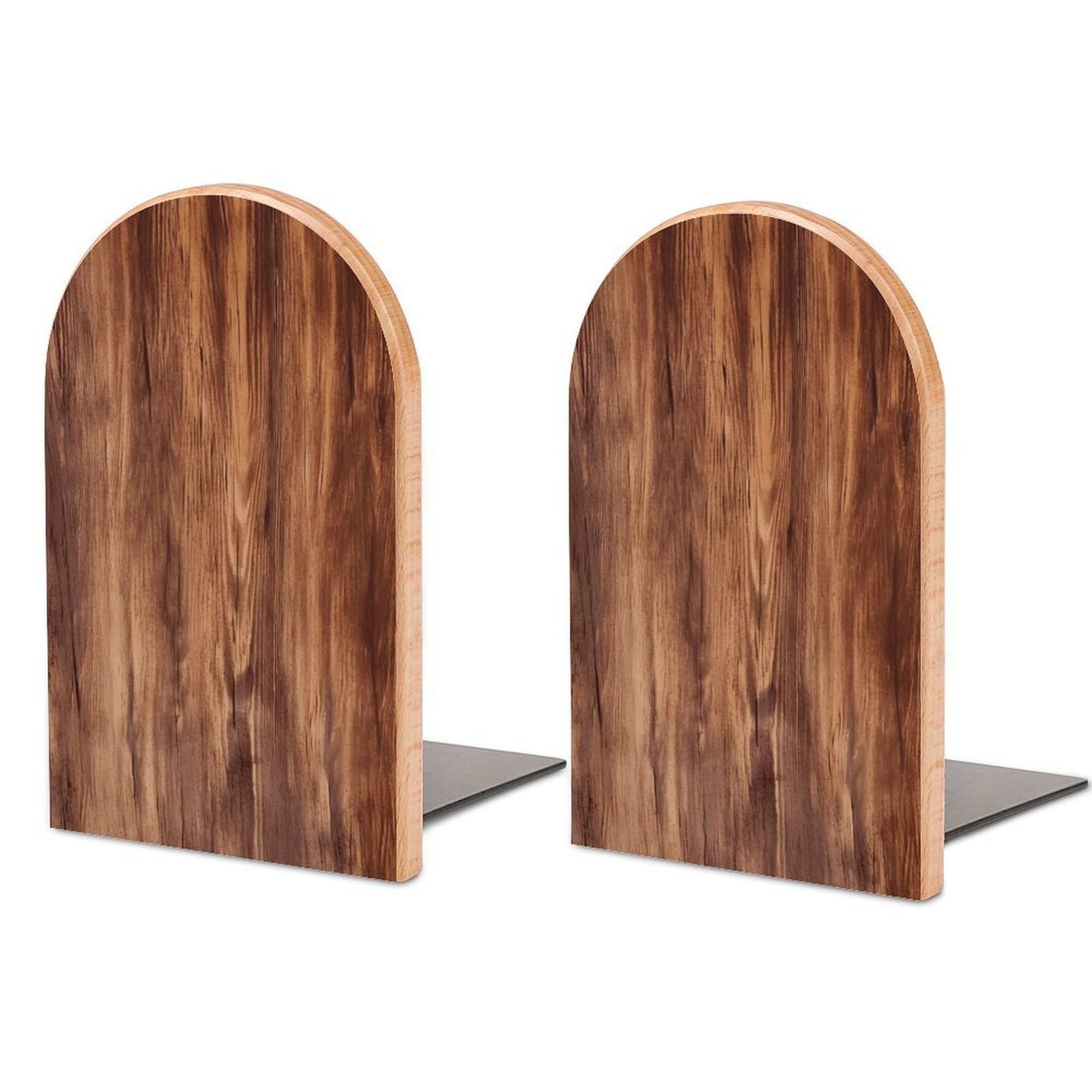 Sujetalibros de madera organizador de libros resistente y económico