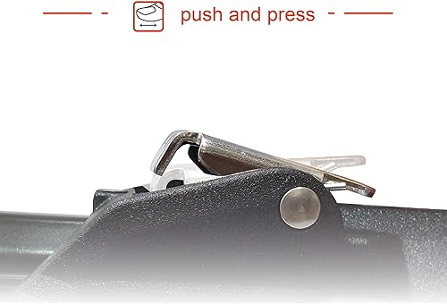 Miniatura 5 de Skwiki - Soporte de aleación para bicicleta de montaña, BMX, bicicleta de carretera. Adecuado para 26 a 29". Altura ajustable