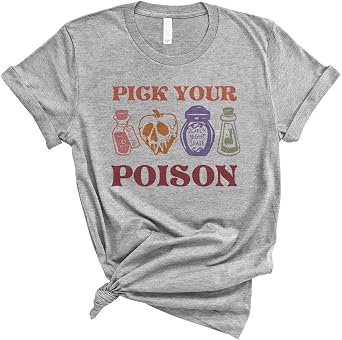 TeesAndTankYou Pick Your Poison Halloween Shirt Unisex