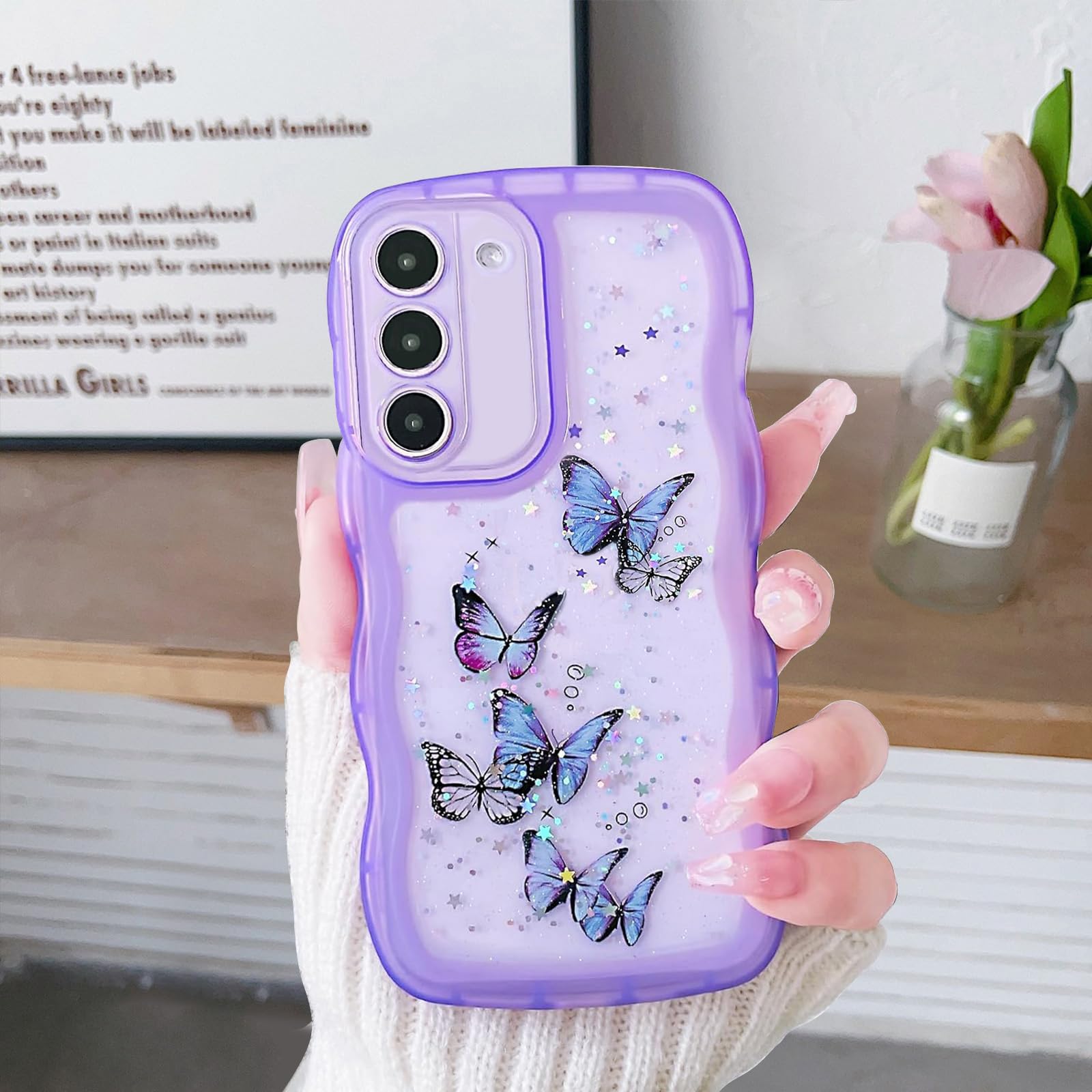 YANJIEER ESONG Süße Leopardenmuster Handyhülle für Xiaomi Re