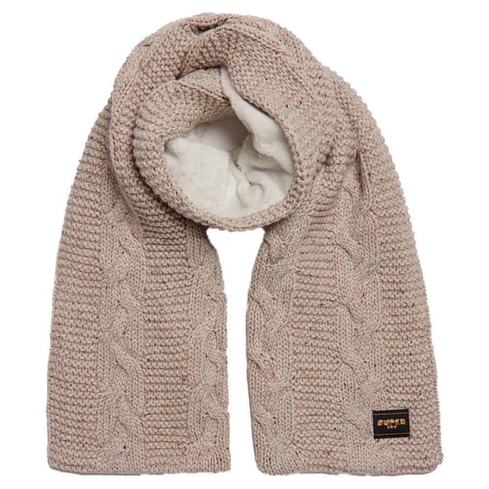 Superdry Women's Beige Scarf