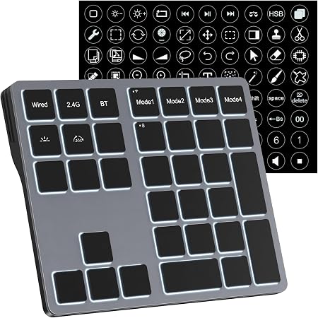 Doohoeek Tri-Mode Programmable Keyboard: A Customizable Macro Keypad for Multi-Device Enthusiasts