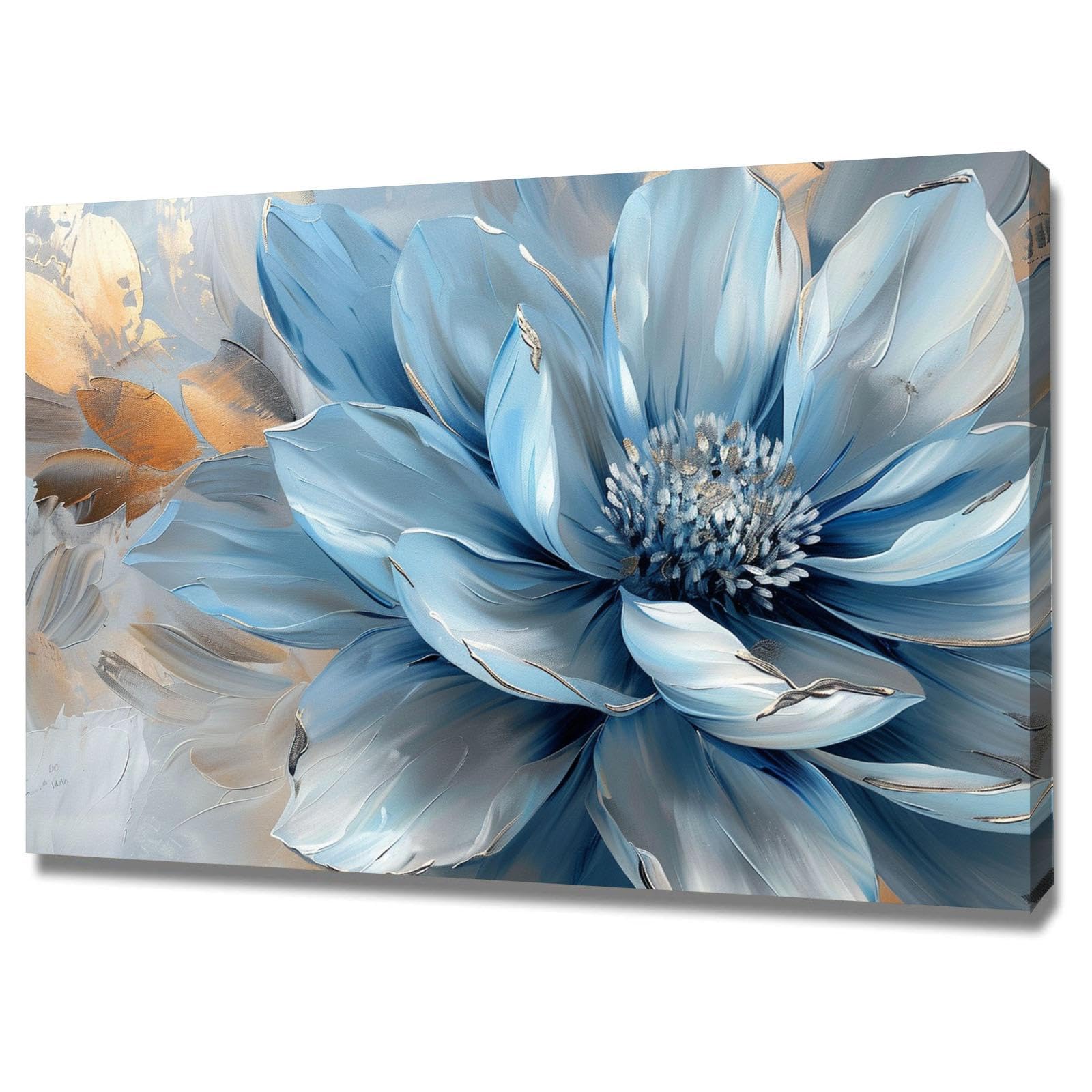 Peinture de fleurs tableau décoration murale moderne 50x70cm