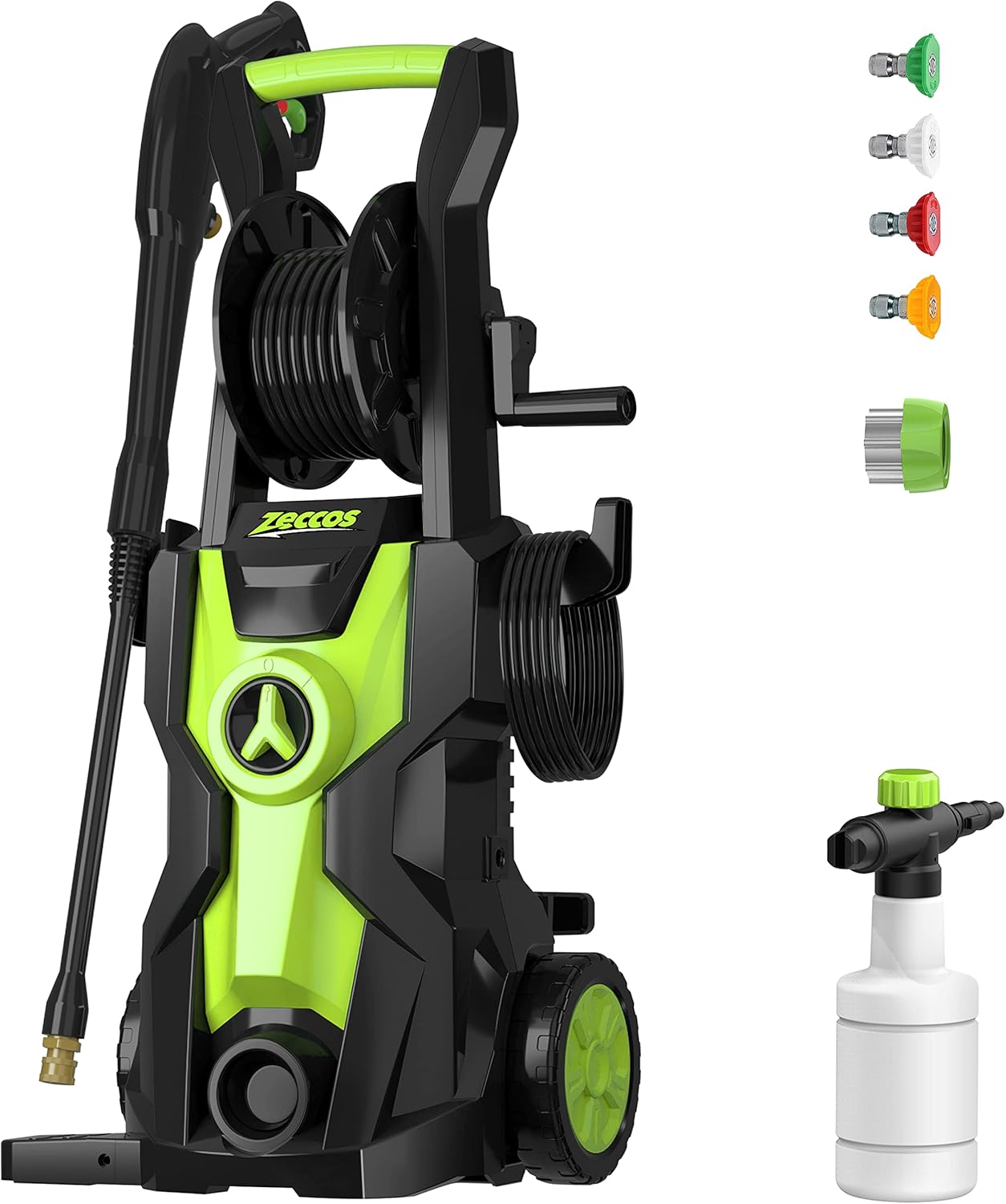 Zeccos Electric Pressure Washer, 3800 PSI 2.4 GPM, Power Washer Includes Quick