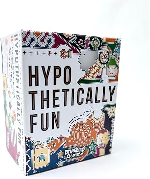 Breaking Games Hypothetically Fun - an Icebreaker Card Game, 350 Thought-Provoking Questions for Deeper Connections & Endless Laughs - Perfect for Game Night & Gatherings, Ages 14+