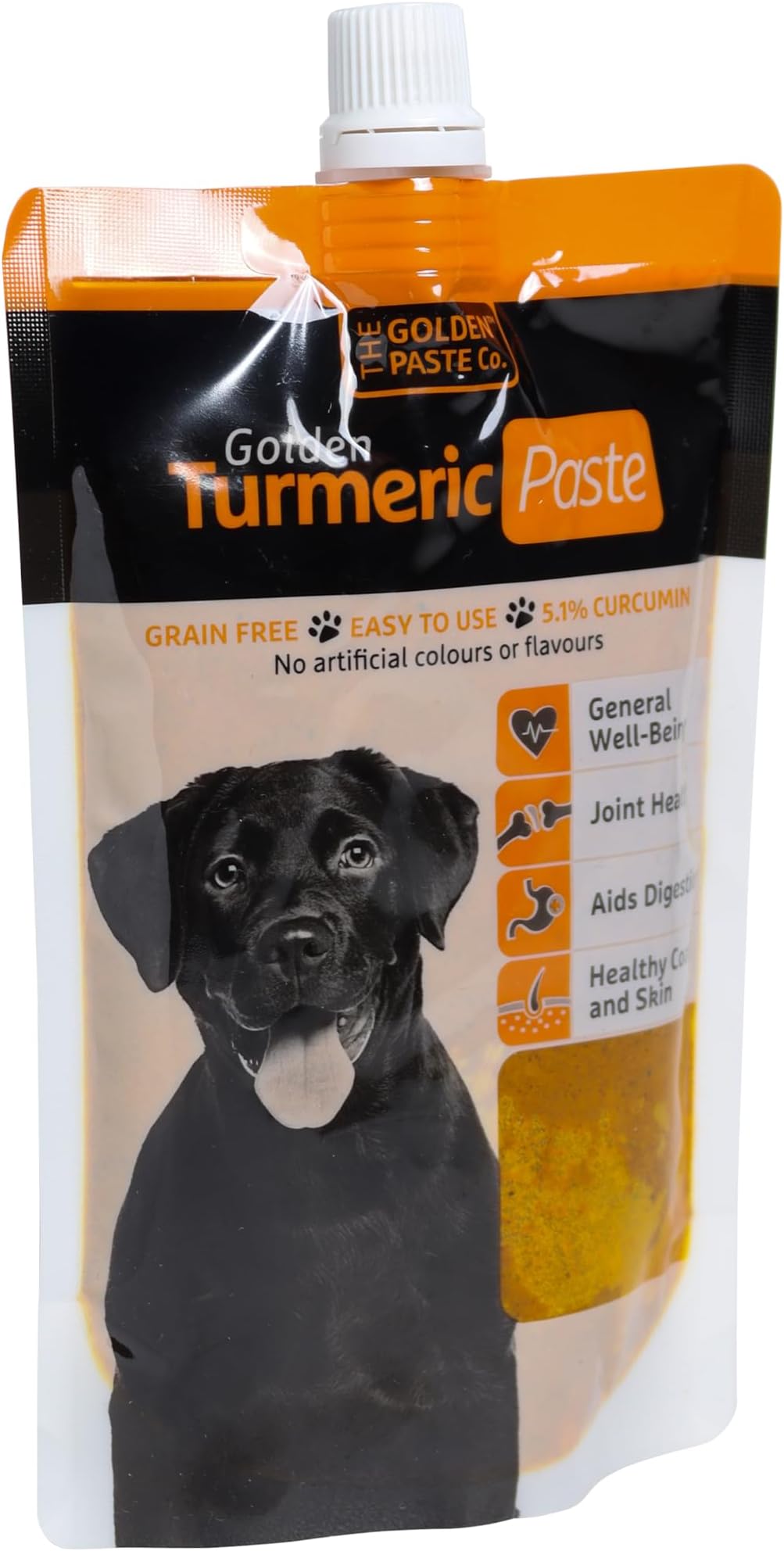 The Golden Paste Company for Dogs Anti Inflammatory Cycles - 200g - Turmeric Joint Health Supplement with Ceylon Cinnamon, Apple Cider Vinegar & Coconut Oil for Dogs