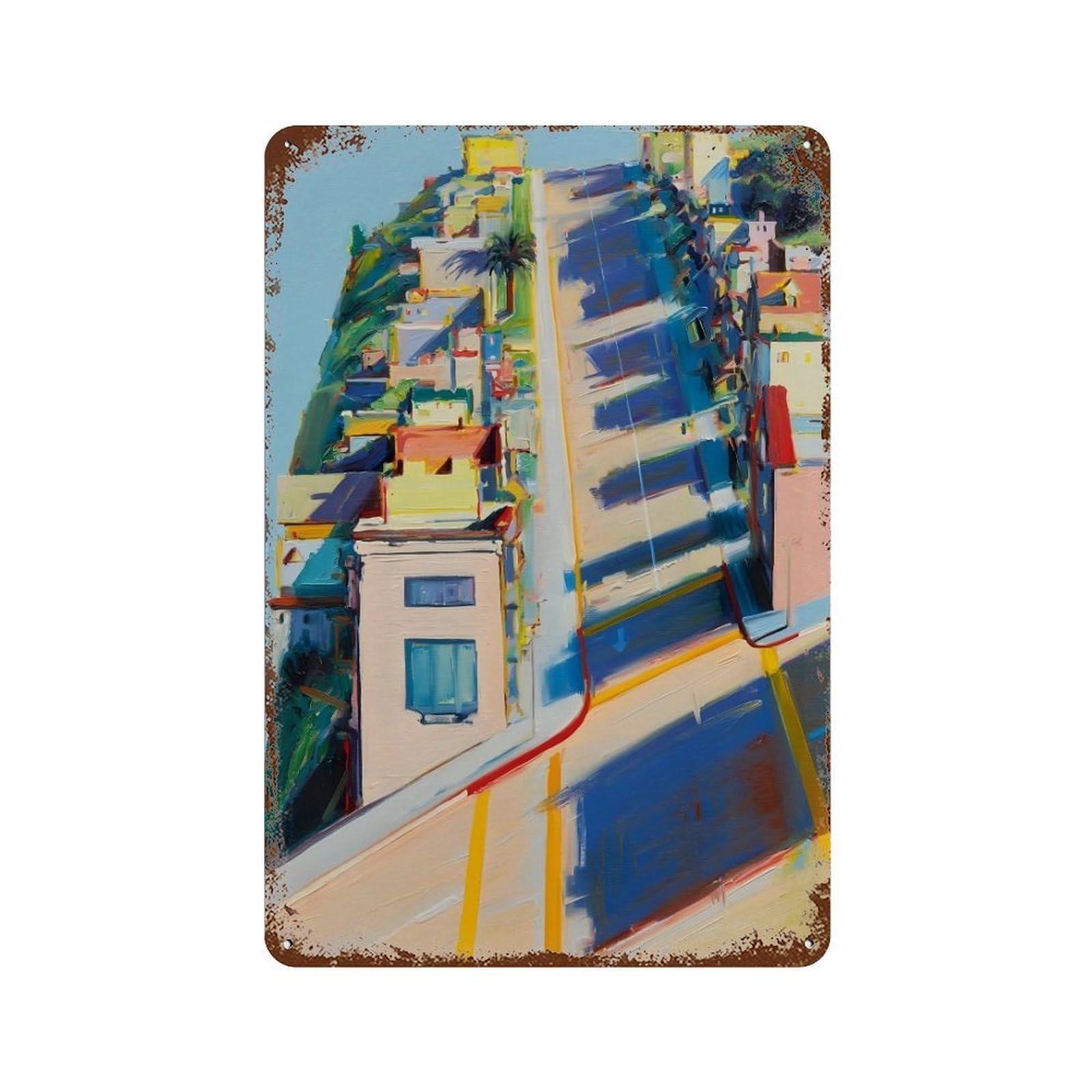xiaoxiaoshen Wayne Thiebaud Pop (42) Wall Decor Art Metal Tin Poster Modern Home Decor Art Home Bar Shop Decorations Vintage Sign 30x20cm