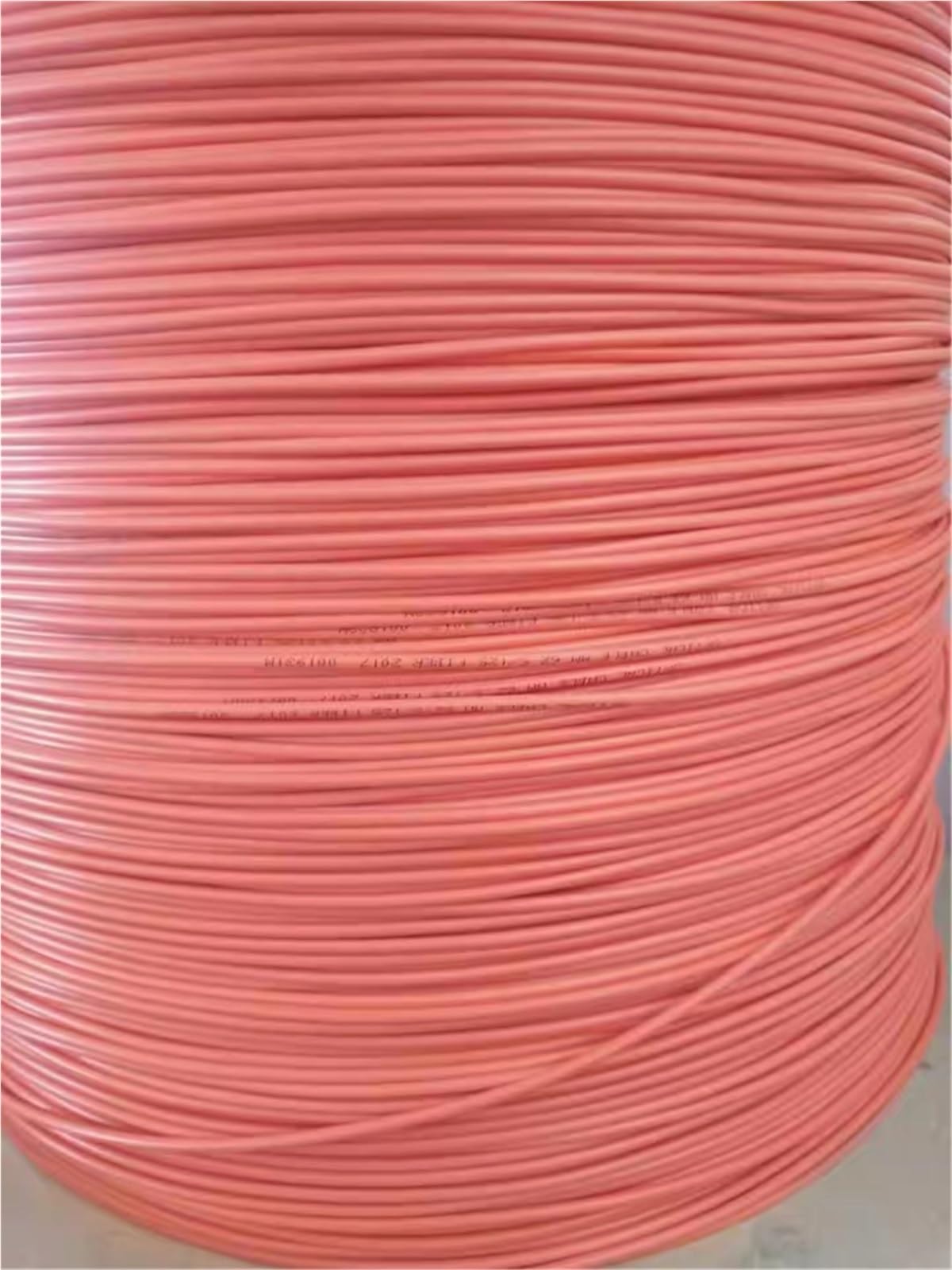 Câble à Fibre Optique 50/125 62,5/125 um 3,0 mm Simplex Multimode Orange for Cordon de raccordement Fibre Optique ftth Fil Optique 2,5 km/Rouleau 2500 mtr(62.5-125 PVC)