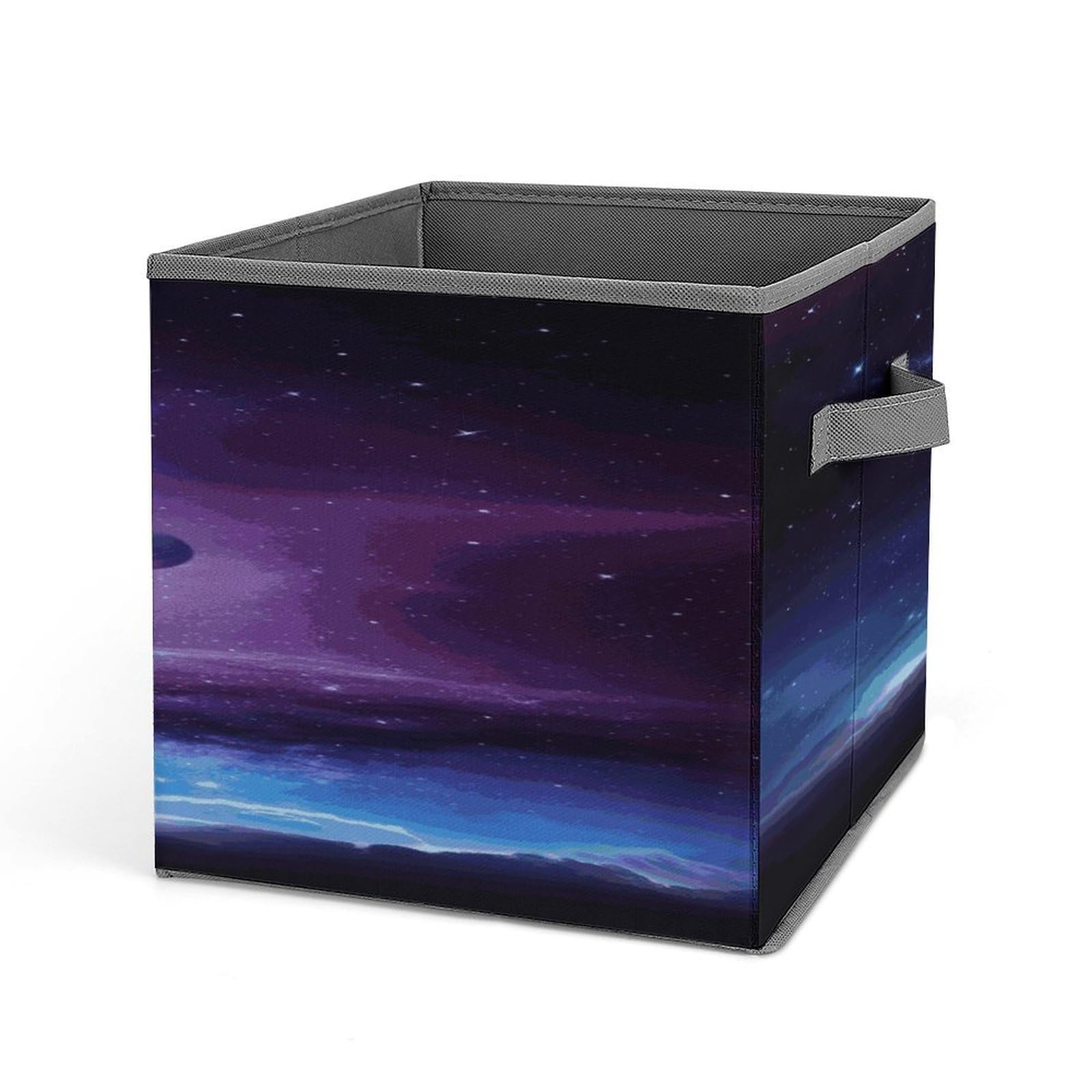 Fekiloot Style Galaxy Starry Sky Storage Bins Storage Baskets